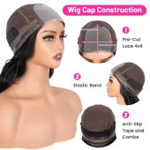 “22” long body wave hair – soft, silky, and full with natural flowing waves. Gives a luxurious, effortless look with beautiful volume.