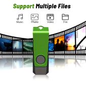 TwistLock LED USB Flash Drive – 64GB (Compact Edition)